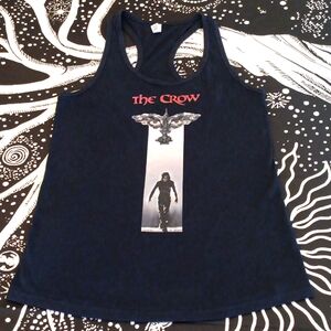 NEW Women's Navy Blue The Crow Tank Top